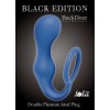 Фото товара: Синее эрекционное кольцо с анальной пробкой Double Pleasure Anal Plug, код товара: 4217-03Lola/Арт.83847, номер 1