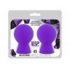 Фото товара: Фиолетовые присоски для груди LIT-UP NIPPLE SUCKERS SMALL PURPLE, код товара: 21162/Арт.84438, номер 1