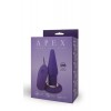 Фото товара: Фиолетовая анальная вибропробка APEX BUTT PLUG LARGE PURPLE - 15 см., код товара: 2415-04PU/APU BX/Арт.84542, номер 1