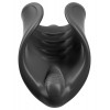 Купить Чёрный мастурбатор Vibrating Silicone Stimulator с вибрацией код товара: RD500/Арт.87060. Секс-шоп СПб - EROTICOASIS | Интим интернет-магазин для взрослых 