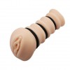 Купить Мастурбатор-вагина с утягивающими кольцами Rossi Flesh 3D код товара: BM-009150H/Арт.87829. Секс-шоп в СПб - EROTICOASIS | Интим товары для взрослых 