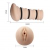 Фото товара: Мастурбатор-вагина с утягивающими кольцами Rossi Flesh 3D, код товара: BM-009150H/Арт.87829, номер 3