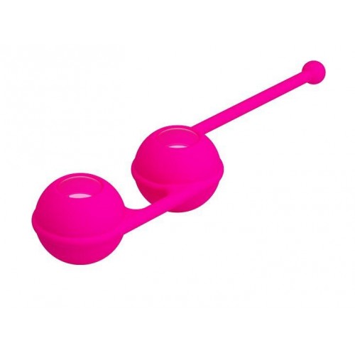 Купить Ярко-розовые вагинальные шарики Kegel Tighten Up III код товара: BI-014493/Арт.87834. Секс-шоп СПб - EROTICOASIS | Интим интернет-магазин для взрослых 