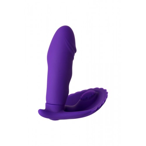 Фото товара: Фиолетовый вибратор для ношения в трусиках, код товара: 761029/Арт.87872, номер 4