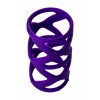 Фото товара: Фиолетовая насадка-сетка на пенис - 7,5 см., код товара: 768004/Арт.87876, номер 2