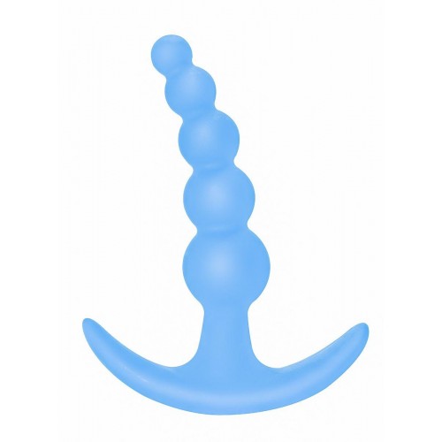 Купить Голубая анальная пробка Bubbles Anal Plug - 11,5 см. код товара: 5001-02lola/Арт.88044. Секс-шоп в СПб - EROTICOASIS | Интим товары для взрослых 