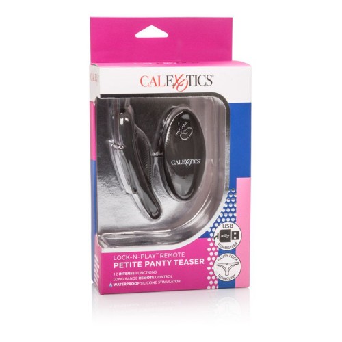 Фото товара: Чёрный вибростимулятор для ношения в трусиках Lock-N-Play Remote Petite Panty Teaser, код товара: SE-0077-50-3/Арт.88358, номер 1
