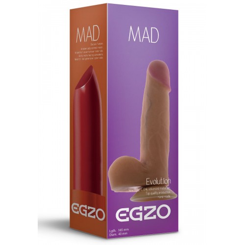Купить Телесный фаллоимитатор с присоской Mad Lipstick - 16,5 см. код товара: DS004/Арт.88377. Секс-шоп в СПб - EROTICOASIS | Интим товары для взрослых 