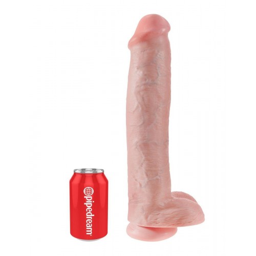 Фото товара: Телесный фаллоимитатор-гигант 15  Cock with Balls - 40,6 см., код товара: PD5535-21/Арт.94231, номер 2