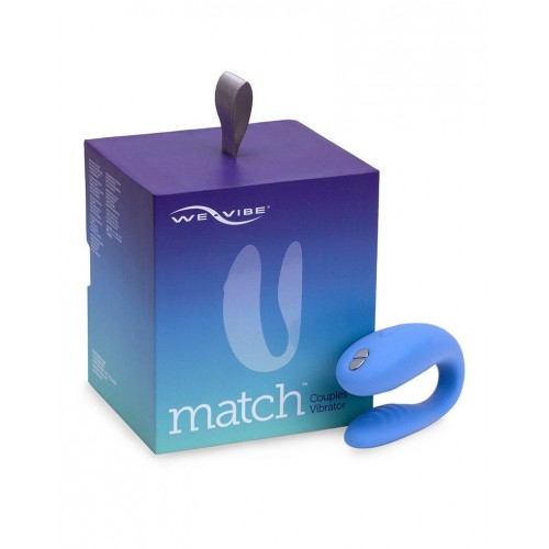 Фото товара: Голубой вибромассажер для пар We-Vibe Match, код товара: SNATSG5/Арт.95314, номер 5