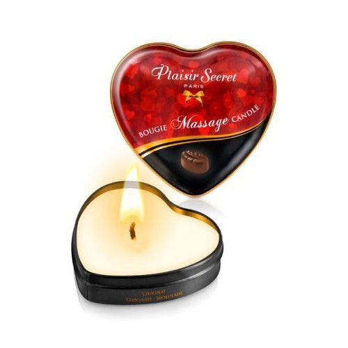 Купить Массажная свеча с ароматом шоколада Bougie Massage Candle - 35 мл. код товара: 826061/Арт.95398. Секс-шоп в СПб - EROTICOASIS | Интим товары для взрослых 
