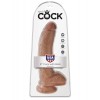 Фото товара: Фаллоимитатор-мулат 9  Cock with Balls - 22,9 см., код товара: PD5508-22/Арт.95486, номер 4