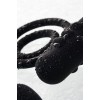 Фото товара: Чёрное эрекционное кольцо с вибростимулятором и анальным хвостом, код товара: 541306/Арт.98750, номер 9