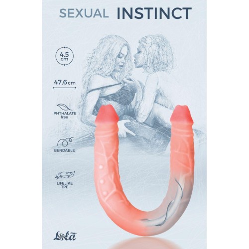 Фото товара: Гнущийся фаллоимитатор Sexual Instinct - 47,6 см., код товара: 5570-02Lola/Арт.100003, номер 1