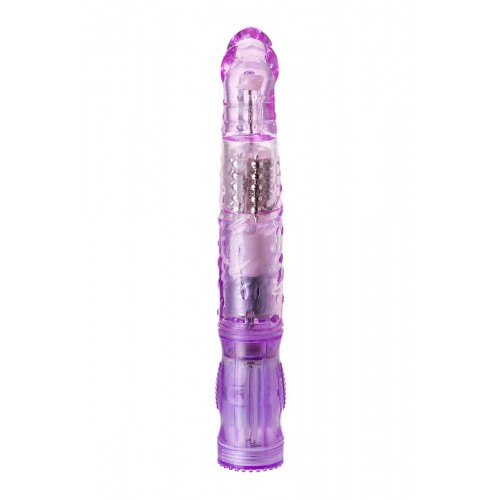 Фото товара: Фиолетовый вибратор High-Tech fantasy с клиторальным лепестком - 21 см., код товара: 761034/Арт.100319, номер 4