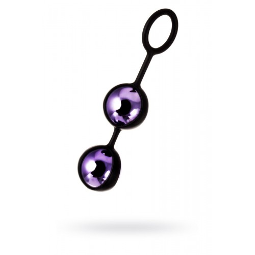 Фото товара: Фиолетово-черная вагинальные шарики TOYFA A-toys, код товара: 764007/Арт.100321, номер 1