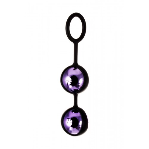 Фото товара: Фиолетово-чёрный набор вагинальных шариков TOYFA A-toys, код товара: 764006/Арт.100335, номер 1