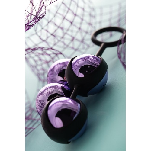 Фото товара: Фиолетово-чёрный набор вагинальных шариков TOYFA A-toys, код товара: 764006/Арт.100335, номер 9