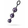 Фото товара: Фиолетово-черные тройные вагинальные шарики TOYFA A-toys, код товара: 764009/Арт.100336, номер 1