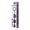 Фото товара: Фиолетово-черные тройные вагинальные шарики TOYFA A-toys, код товара: 764009/Арт.100336, номер 2