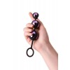 Фото товара: Фиолетово-черные тройные вагинальные шарики TOYFA A-toys, код товара: 764009/Арт.100336, номер 4