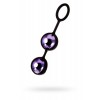 Фото товара: Фиолетово-чёрные вагинальные шарики TOYFA A-toys, код товара: 764008/Арт.100337, номер 1