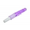 Фото товара: Фиолетовый вибратор с дополнительными отростками - 21 см., код товара: 47471/Арт.100772, номер 2