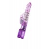 Фото товара: Фиолетовый хай-тек вибратор High-Tech fantasy с бусинами и отростком - 27,2 см., код товара: 761035/Арт.101326, номер 1