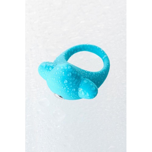 Фото товара: Голубое эрекционное силиконовое кольцо TOYFA A-Toys, код товара: 768008/Арт.101327, номер 9