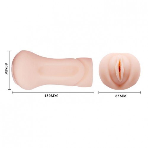 Фото товара: Телесный мастурбатор-вагина с эффектом смазки, код товара: BM-009206K/Арт.102934, номер 4