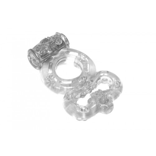 Фото товара: Прозрачное эрекционное кольцо Rings Treadle с подхватом, код товара: 0114-60Lola/Арт.103548, номер 1