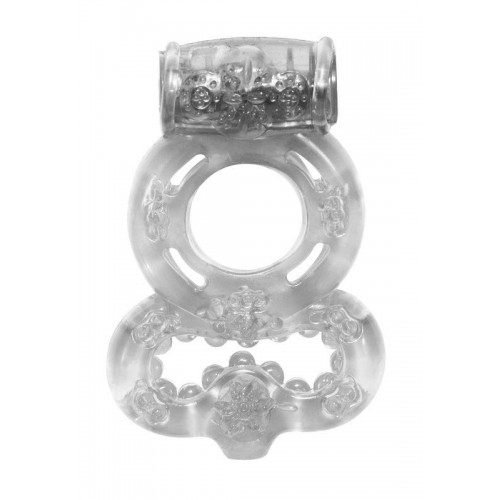 Купить Прозрачное эрекционное кольцо Rings Treadle с подхватом код товара: 0114-60Lola/Арт.103548. Секс-шоп в СПб - EROTICOASIS | Интим товары для взрослых 