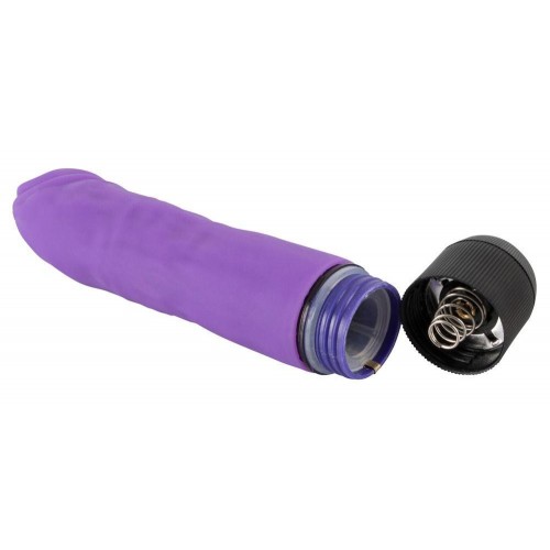 Фото товара: Фиолетовый вибратор-реалистик без мошонки - 14,5 см., код товара: 05872060000/Арт.104771, номер 2