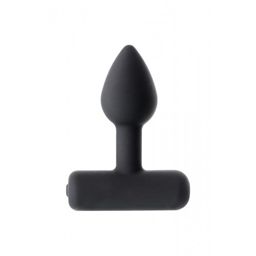 Фото товара: Чёрная анальная мини-вибровтулка Erotist Shaft - 7 см., код товара: 541312/Арт.105176, номер 1
