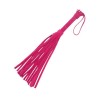 Купить Розовая мини-плеть «Королевский велюр» - 40 см. код товара: 3011-4b/Арт.106338. Секс-шоп в СПб - EROTICOASIS | Интим товары для взрослых 