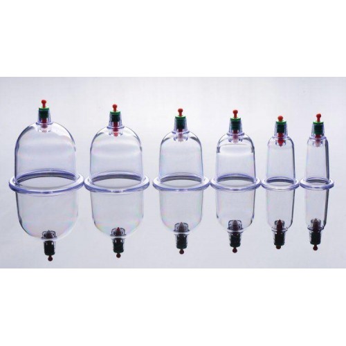 Фото товара: Набор помп для стимуляции Sukshen 6 Piece Cupping Set with Acu-Points, код товара: AF193/Арт.107399, номер 2