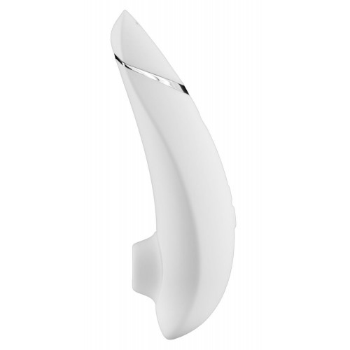 Фото товара: Белый бесконтактный клиторальный стимулятор Womanizer Premium, код товара: 05933700000 / Арт.107572, номер 1