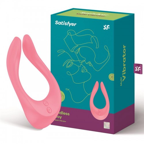 Фото товара: Розовый многофункциональный стимулятор для пар Satisfyer Endless Joy, код товара: 9016402/Арт.110196, номер 10