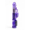 Купить Фиолетовый вибратор-ротатор с клиторальным стимулятором - 22,5 см. код товара: 47052-1/Арт.110379. Секс-шоп в СПб - EROTICOASIS | Интим товары для взрослых 