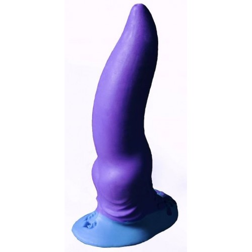 Купить Фиолетовый фаллоимитатор  Зорг mini  - 17 см. код товара: zoo110/Арт.110428. Секс-шоп в СПб - EROTICOASIS | Интим товары для взрослых 