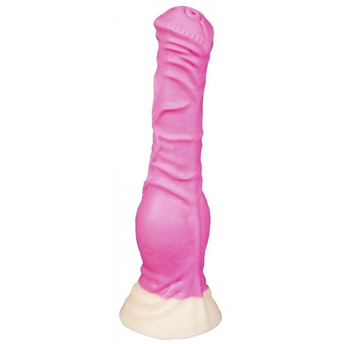 Купить Розовый фаллоимитатор  Пони small  - 20,5 см. код товара: zoo124/Арт.110435. Секс-шоп в СПб - EROTICOASIS | Интим товары для взрослых 