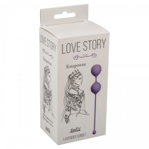 Фото товара: Фиолетовые вагинальные шарики Love Story Empress Lavender Sunset, код товара: 3008-01Lola/Арт.110552, номер 1