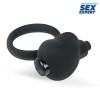 Купить Чёрное эрекционное кольцо с вибрацией Sex Expert код товара: SEM-55113/Арт.112446. Секс-шоп в СПб - EROTICOASIS | Интим товары для взрослых 