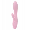 Купить Нежно-розовый вибратор Kiara с клиторальным отростком - 18,3 см. код товара: 05500/Арт.116688. Секс-шоп в СПб - EROTICOASIS | Интим товары для взрослых 