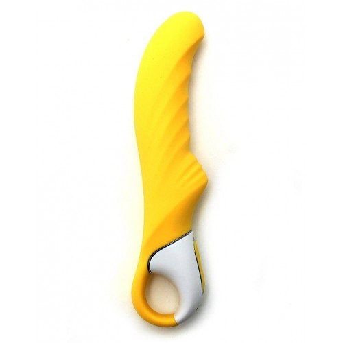 Фото товара: Жёлтый вибратор Satisfyer Yummy Sunshine - 22,5 см., код товара: 9016457/Арт.117288, номер 1