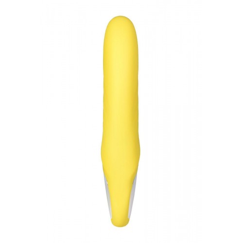 Фото товара: Жёлтый вибратор Satisfyer Yummy Sunshine - 22,5 см., код товара: 9016457/Арт.117288, номер 5