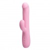 Купить Розовый вибратор-ротатор Truman - 23,8 см. код товара: BW-069004/Арт.118738. Секс-шоп в СПб - EROTICOASIS | Интим товары для взрослых 