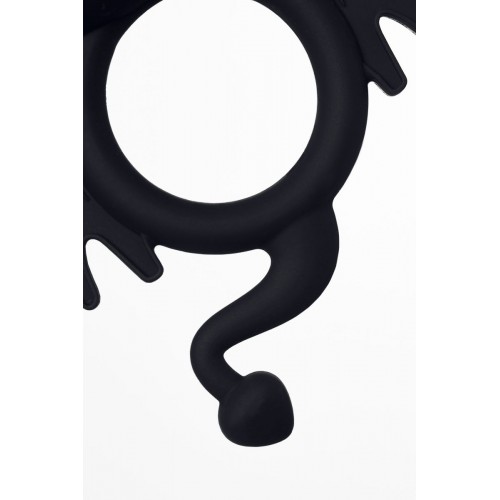 Фото товара: Черное эрекционное кольцо на пенис JOS COCKY DEVIL, код товара: 782016/Арт.126563, номер 8